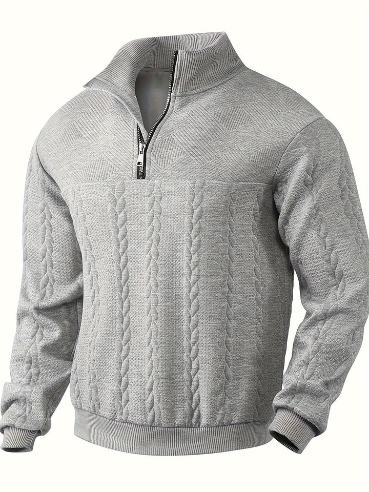 Milo – Vintage men's jumper with zip