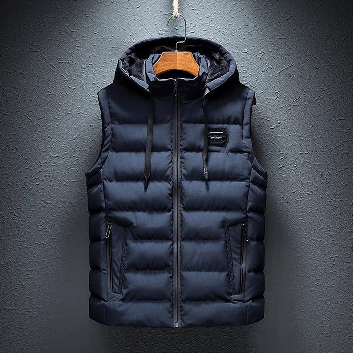 MILES | PUFFER VEST WITH HOOD