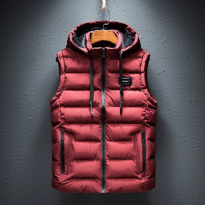 MILES | PUFFER VEST WITH HOOD