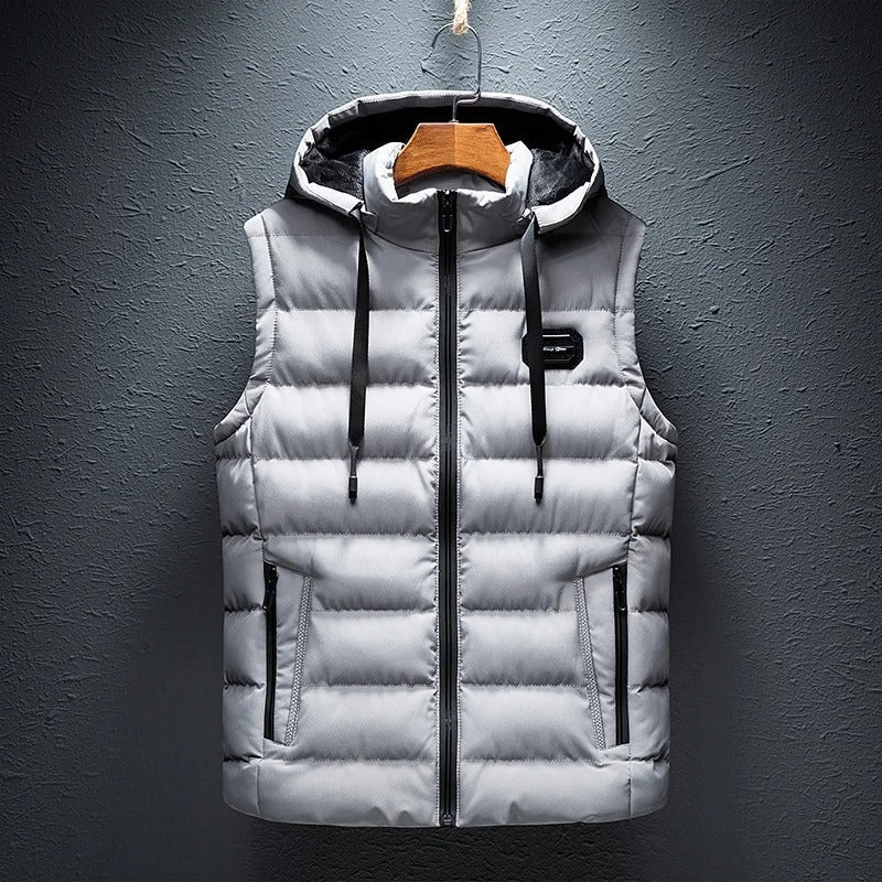 MILES | PUFFER VEST WITH HOOD