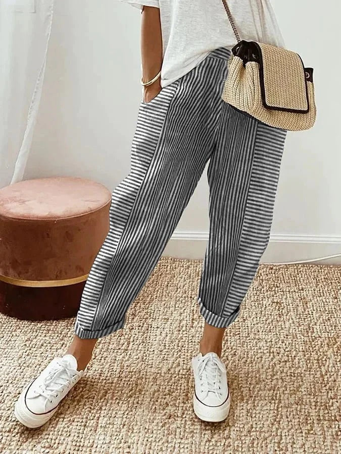Dora™ | Striped trousers