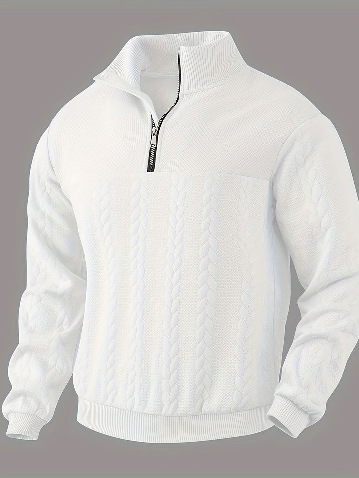 Milo – Vintage men's jumper with zip