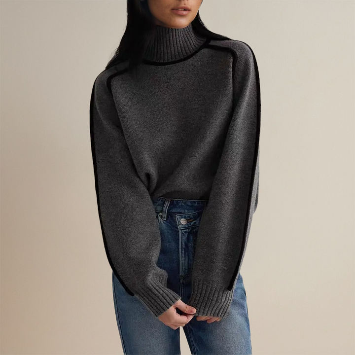 FLORANCE - ROLLER COLLAR PULLOVER