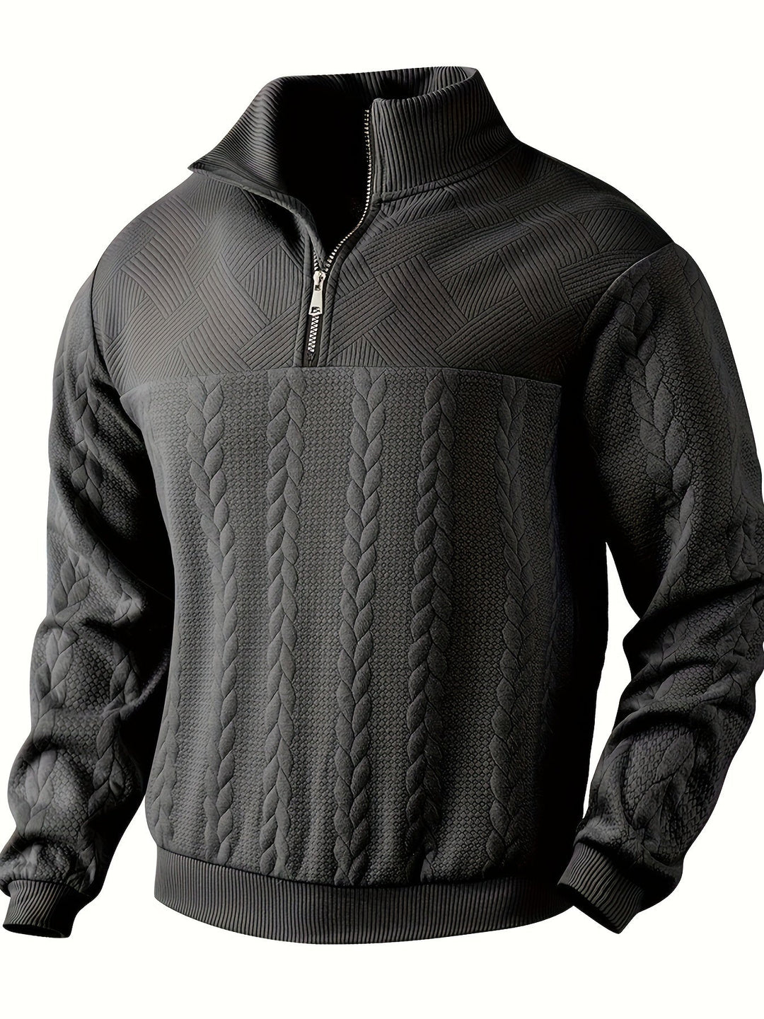 Milo – Vintage men's jumper with zip