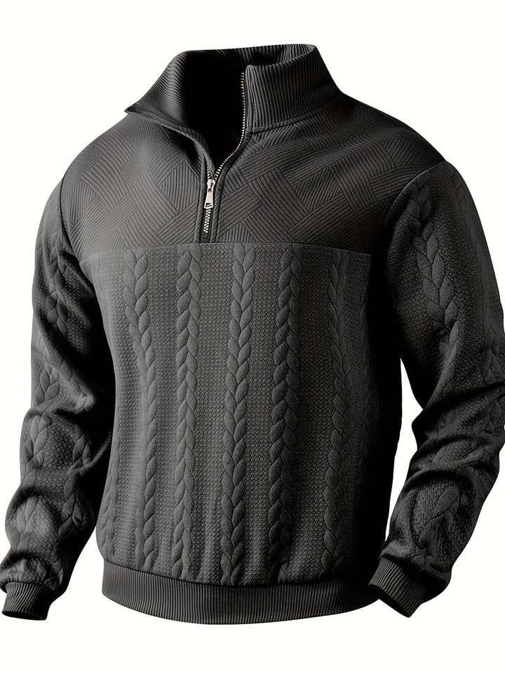 Milo – Vintage men's jumper with zip