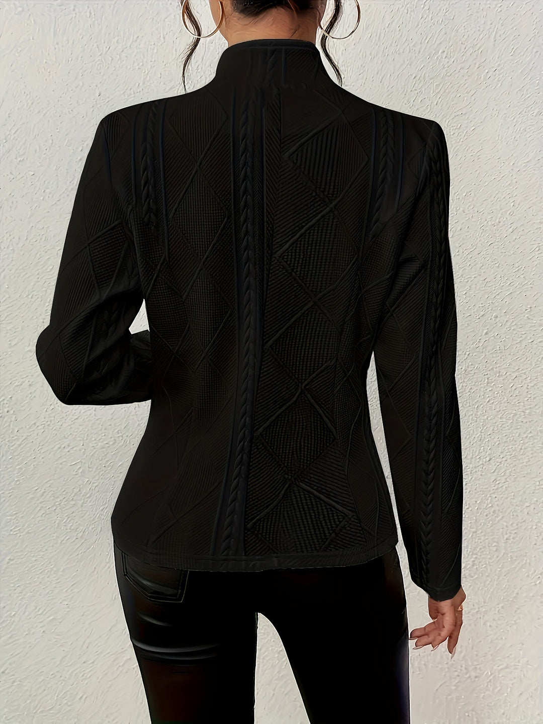 Morallure - Elegant Textured Jacket