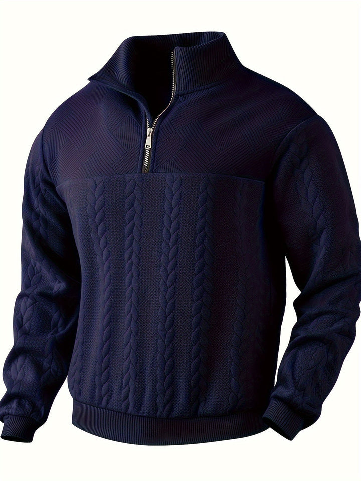 Milo – Vintage men's jumper with zip