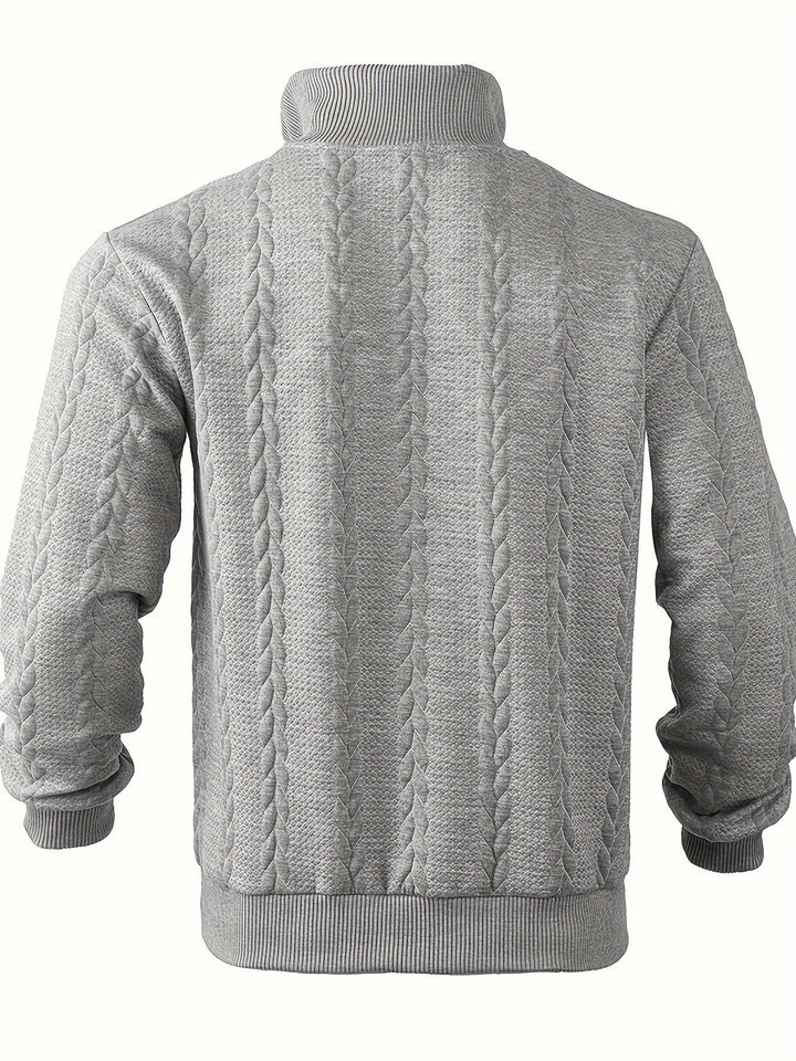 Milo – Vintage men's jumper with zip