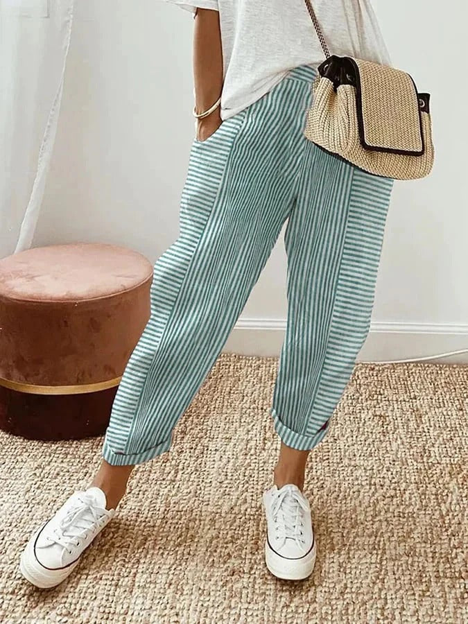 Dora™ | Striped trousers