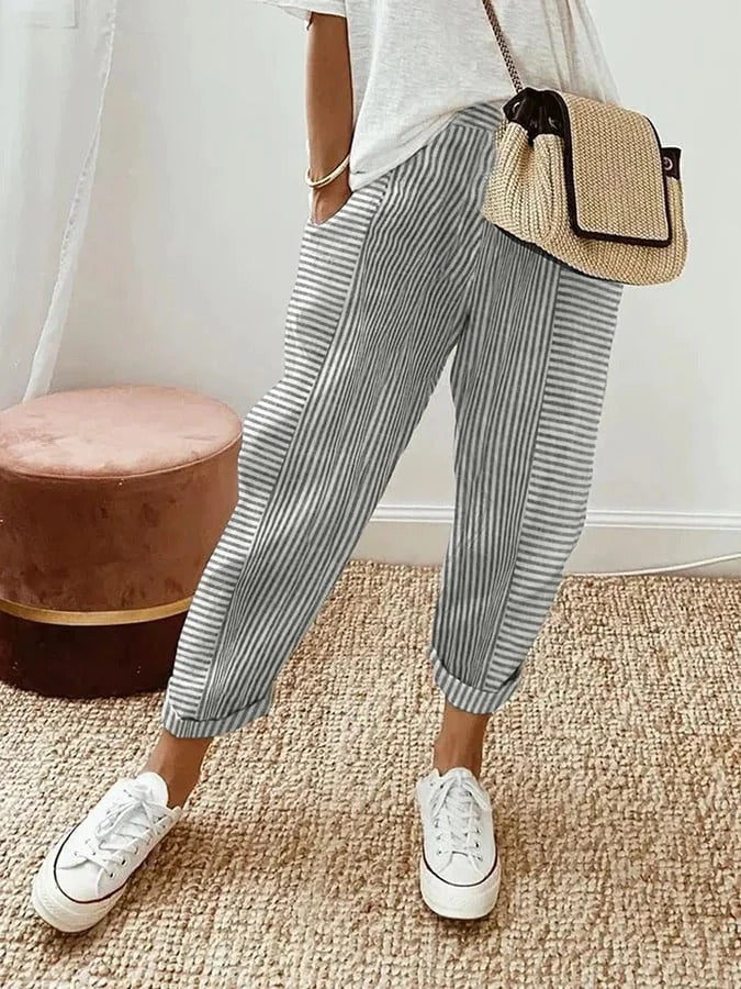 Dora™ | Striped trousers