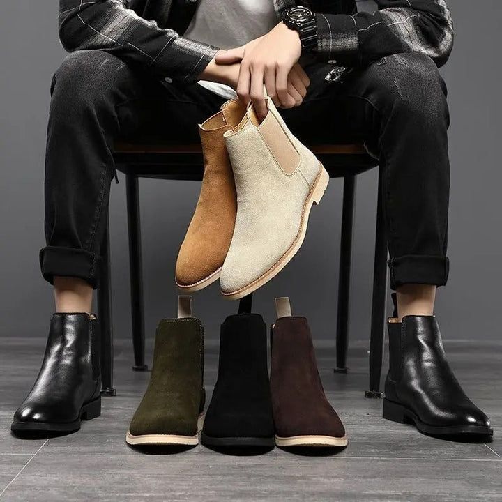 Armendo | Chelsea boots made of suede