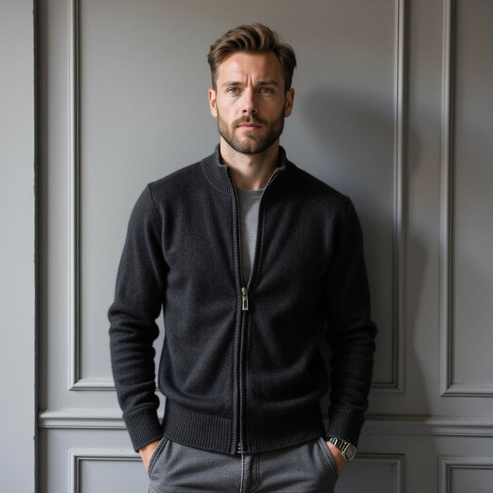 Michael™ - Pure Cashmere Zip