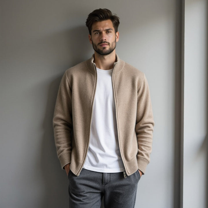 Michael™ - Pure Cashmere Zip