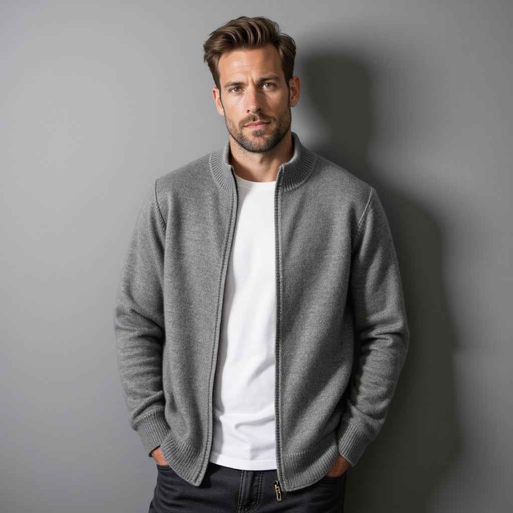 Michael™ - Pure Cashmere Zip