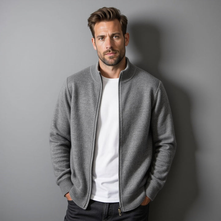 Michael™ - Pure Cashmere Zip