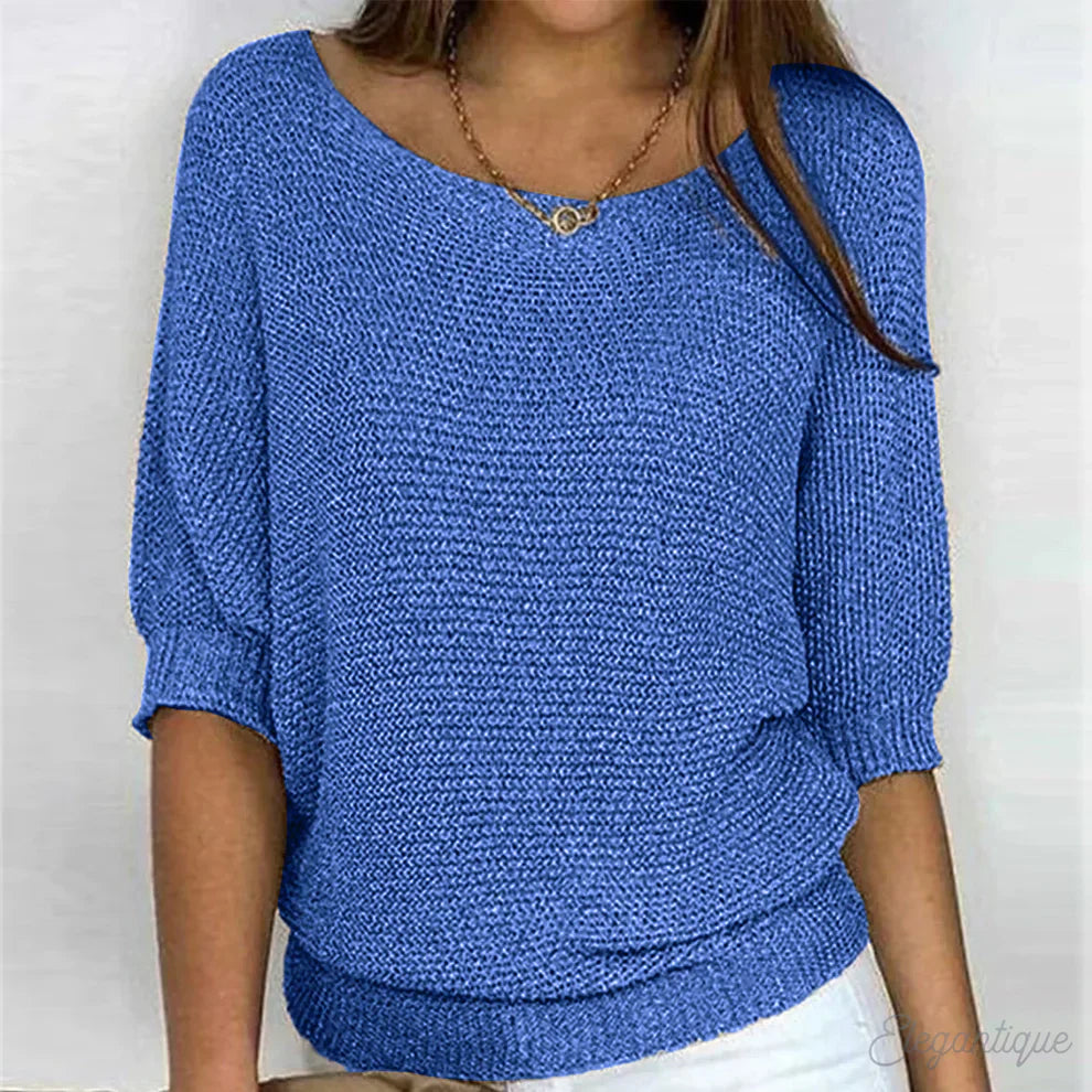 Giselle™ | Effortlessly Chic Loose Knit Sweater