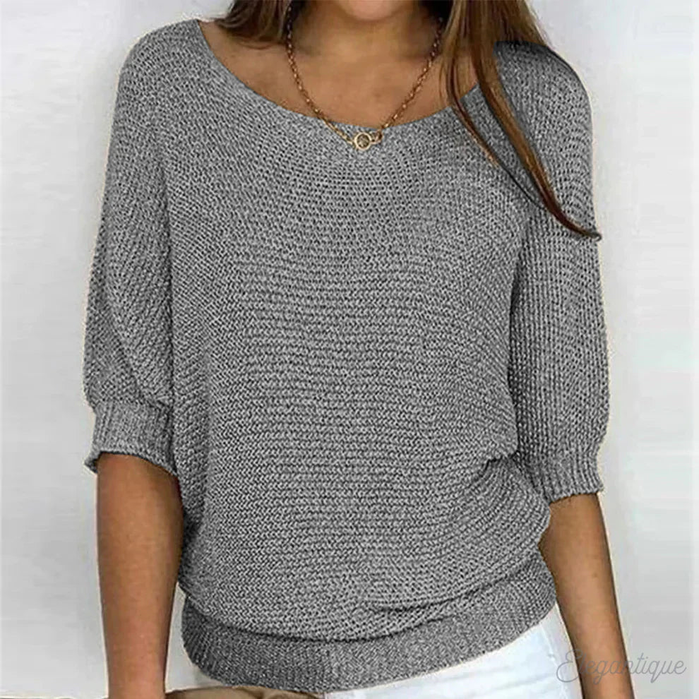 Giselle™ | Effortlessly Chic Loose Knit Sweater